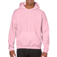GILDAN Kenguru zsebes kapucnis pulóver, Gildan GI18500, Light Pink-S