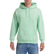 GILDAN Kenguru zsebes kapucnis pulóver, Gildan GI18500, Mint Green-2XL férfi pulóver, kardigán