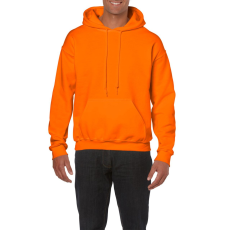GILDAN Kenguru zsebes kapucnis pulóver, Gildan GI18500, S.Orange-3XL