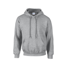 GILDAN Kenguru zsebes kapucnis pulóver, Gildan GI18500, Sport Grey-XL