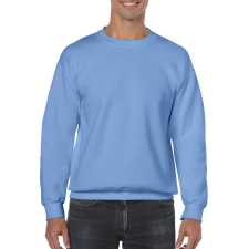 GILDAN Kereknyakú körkötött pulóver, Gildan GI18000, Carolina Blue-XL férfi pulóver, kardigán