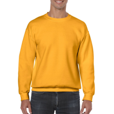 GILDAN Kereknyakú körkötött pulóver, Gildan GI18000, Gold-3XL