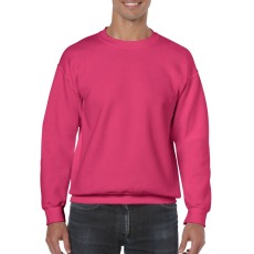GILDAN Kereknyakú körkötött pulóver, Gildan GI18000, Heliconia-3XL