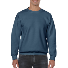 GILDAN Kereknyakú körkötött pulóver, Gildan GI18000, Indigo Blue-3XL