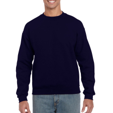 GILDAN Kereknyakú körkötött pulóver, Gildan GI18000, Navy-3XL férfi pulóver, kardigán