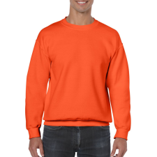 GILDAN Kereknyakú körkötött pulóver, Gildan GI18000, Orange-5XL férfi pulóver, kardigán