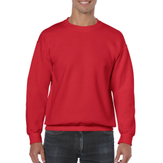 GILDAN Kereknyakú körkötött pulóver, Gildan GI18000, Red-3XL