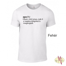 GILDAN Kereknyakú Póló - apa (fn) férfi póló