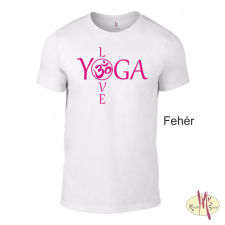 GILDAN Kereknyakú Póló - Love Yoga férfi póló