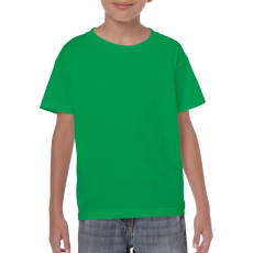 GILDAN Kereknyakú rövid ujjú gyerekpóló, Gildan GIB5000, Irish Green-XS
