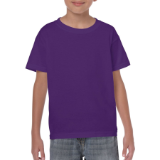 GILDAN Kereknyakú rövid ujjú gyerekpóló, Gildan GIB5000, Purple-S gyerek póló