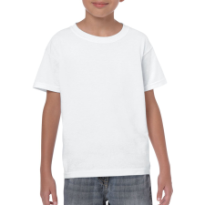 GILDAN Kereknyakú rövid ujjú gyerekpóló, Gildan GIB5000, White-XL gyerek póló