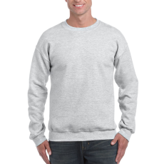 GILDAN Környakas unisex prémium pulóver, Gildan GI12000, Ash-2XL