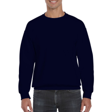 GILDAN Környakas unisex prémium pulóver, Gildan GI12000, Navy-XL