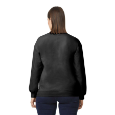 GILDAN Környakú uniszex pulóver, Gildan GISF000, Black-2XL férfi pulóver, kardigán