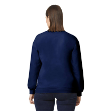 GILDAN Környakú uniszex pulóver, Gildan GISF000, Navy-4XL férfi pulóver, kardigán