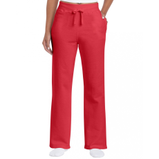 GILDAN Női nadrág Gildan GIL18400 Heavy Blend™ Ladies' Open Bottom Sweatpants -S, Red