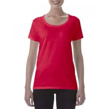 GILDAN Női póló Gildan GIL64550 Softstyle® Deep Scoop póló -L, Red női póló