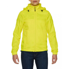 GILDAN Női széldzseki Gildan GILWR800 Hammer Ladies Windwear Jacket -M, Safety Green