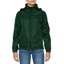 GILDAN Női széldzseki Gildan GILWR800 Hammer Ladies Windwear Jacket -XL, Forest Green női dzseki, kabát