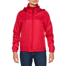 GILDAN Női széldzseki Gildan GILWR800 Hammer Ladies Windwear Jacket -XL, Red