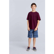 GILDAN Póló (Gildan Heavy Cotton) gyerek gyerek (100%pamut) maroon, S gyerek póló
