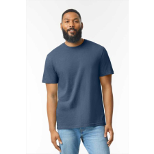 GILDAN Póló (Gildan Softstyle) unisex, pitch black, XL munkaruha