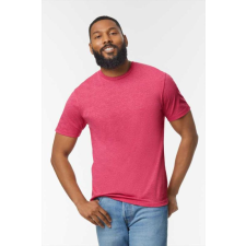 GILDAN Póló (Gildan Softstyle) unisex, storm grey, 3XL munkaruha