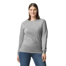 GILDAN Póló Gildan unisex sport grey, S