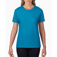 GILDAN Premium Cotton® női póló (sapphire, 2XL)