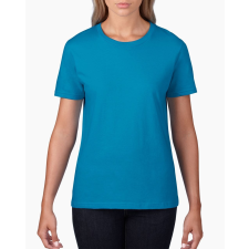 GILDAN Premium Cotton® női póló (sapphire, XL) női póló