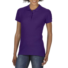 GILDAN Prémium dupla piké galléros női póló, Gildan GIL85800, Purple-XL női póló