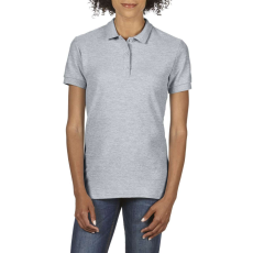 GILDAN Prémium dupla piké galléros női póló, Gildan GIL85800, RS Sport Grey-XL