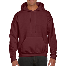 GILDAN Prémium kapucnis pulóver, Gildan GI12500, Maroon-2XL férfi pulóver, kardigán