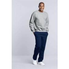 GILDAN Pulóver (Gildan Dryblend) unisex (50%pamut 50%poliészter 290g/m2) white, L munkaruha
