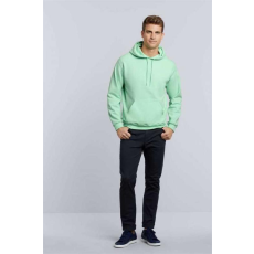 GILDAN Pulóver (Gildan Heavy Blend) férfi kapucnis unisex, navy, S