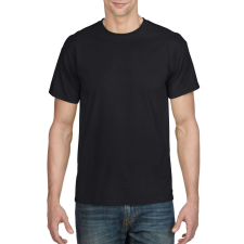 GILDAN Rövid ujjú kereknyakú unisex póló, Gildan GI8000, Black-M férfi póló