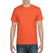 GILDAN Rövid ujjú kereknyakú unisex póló, Gildan GI8000, Orange-2XL férfi póló