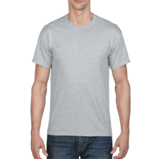 GILDAN Rövid ujjú kereknyakú unisex póló, Gildan GI8000, Sport Grey-2XL férfi póló