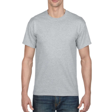 GILDAN Rövid ujjú kereknyakú unisex póló, Gildan GI8000, Sport Grey-3XL