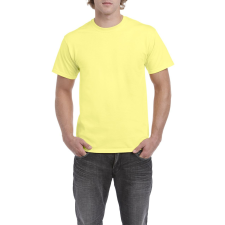 GILDAN Rövid ujjú klasszikus szabású póló, Gildan GI5000, Cornsilk-2XL férfi póló