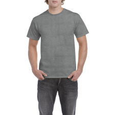 GILDAN Rövid ujjú klasszikus szabású póló, Gildan GI5000, Graphite Heather-4XL férfi póló