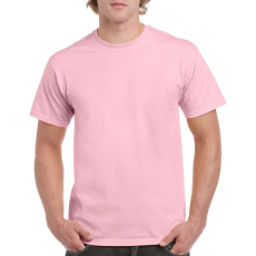 GILDAN Rövid ujjú klasszikus szabású póló, Gildan GI5000, Light Pink-L