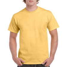 GILDAN Rövid ujjú klasszikus szabású póló, Gildan GI5000, Yellow Haze-2XL férfi póló