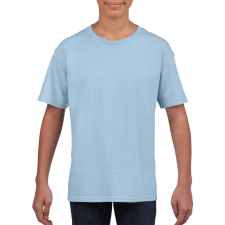 GILDAN Rövid ujjú Softstyle gyerekpóló, Gildan GIB64000, Light Blue-XS gyerek póló