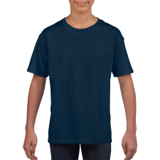 GILDAN Rövid ujjú Softstyle gyerekpóló, Gildan GIB64000, Navy-XS gyerek póló