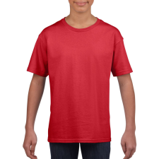 GILDAN Rövid ujjú Softstyle gyerekpóló, Gildan GIB64000, Red-L gyerek póló