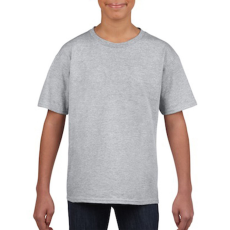 GILDAN Rövid ujjú Softstyle gyerekpóló, Gildan GIB64000, RS Sport Grey-L