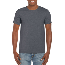 GILDAN Softstyle® felnőtt póló (dark heather, S) munkaruha