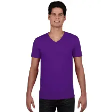 GILDAN Softstyle® felnőtt v-nyakú póló munkaruha